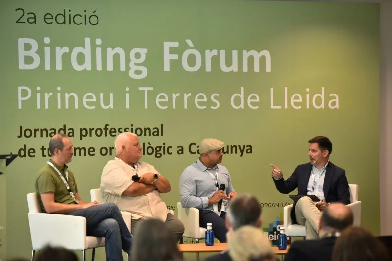 Lleida impulsa el turismo ornitológico tras reunir a un centenar de expertos en el Birding Fòrum