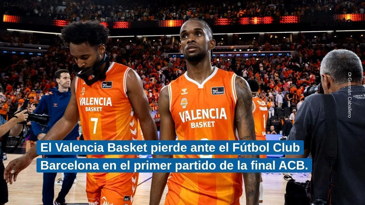 Récords y drama en la primera final ACB entre Valencia Basket y FC Barcelona
