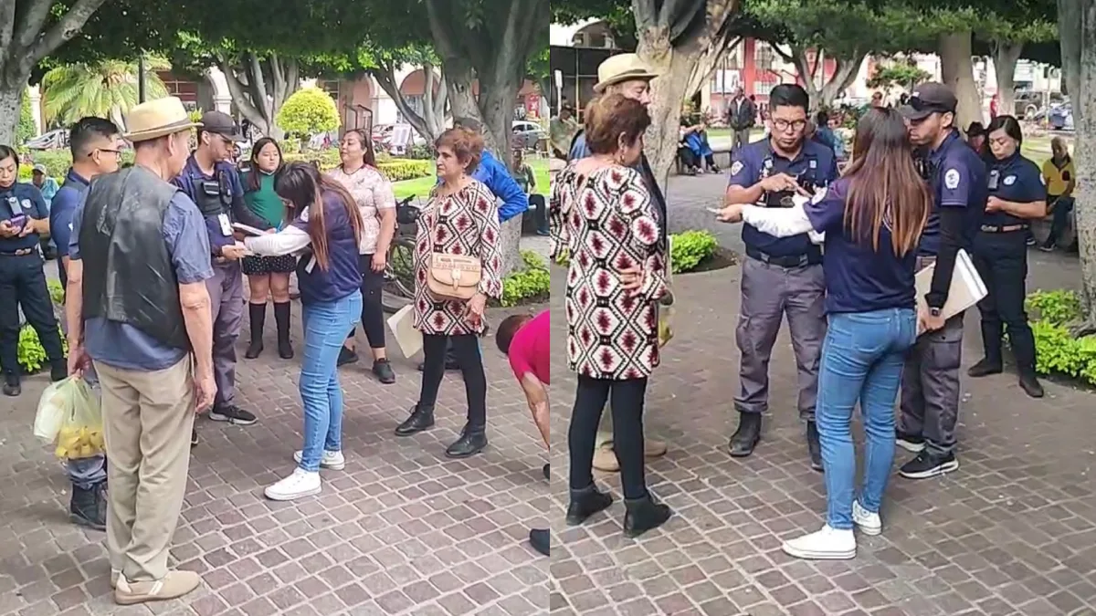 Retiran sonidero del Jardín Principal de Celaya y endurecen vigilancia contra comercio ambulante