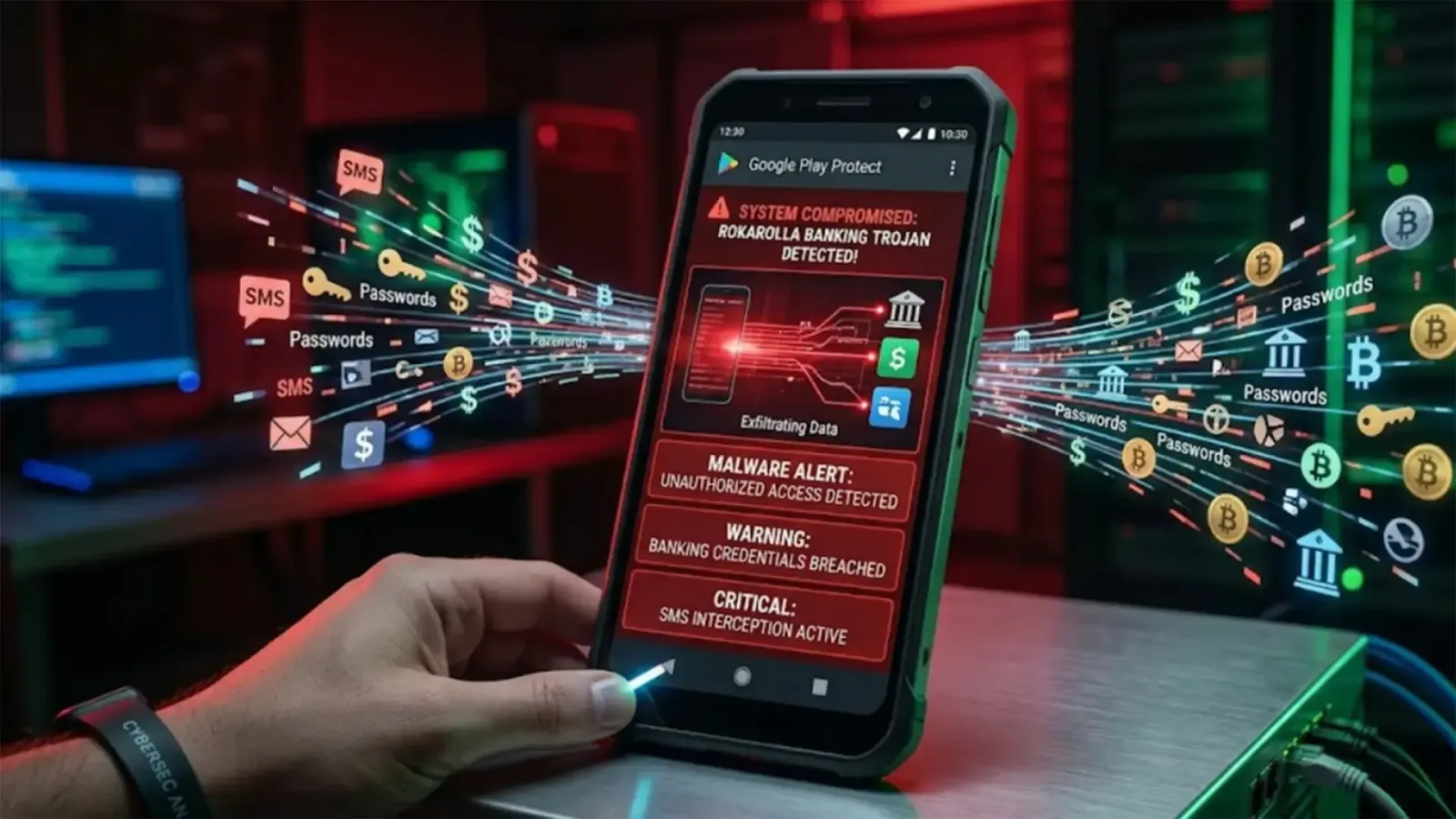 Rokarolla, el troyano que compromete la seguridad bancaria en dispositivos Android