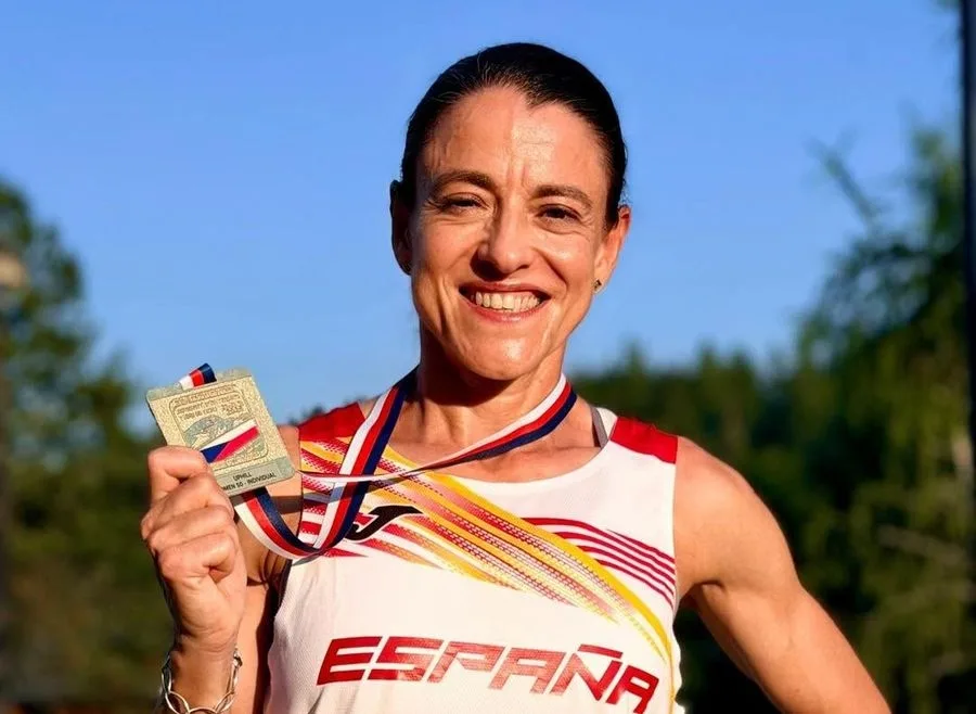 Verónica Sánchez, campeona mundial máster F50 en carrera de montaña Up Hill