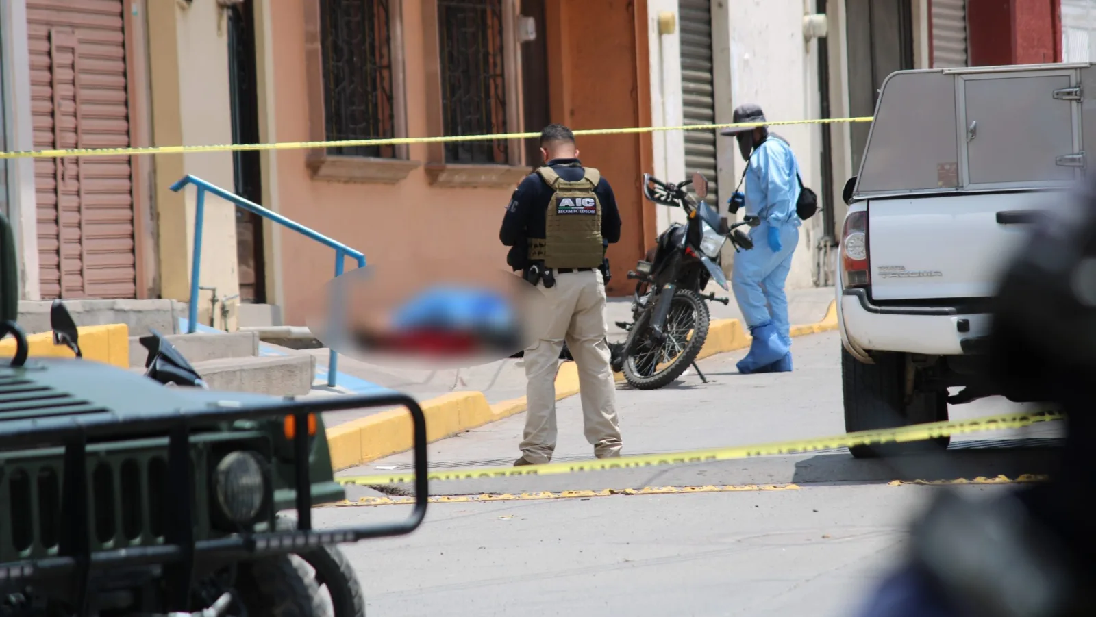 Hombre asesinado a balazos frente al Registro Público en Pénjamo