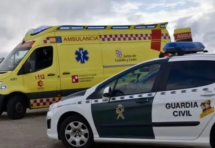 Dos adultos resultan heridos tras perder el control de un vehículo en la A-62 cerca de Villaverde de Guareña
