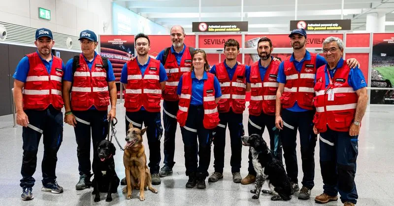 Equipo de Fundación SAMU retorna a Sevilla tras nueve días de labores de rescate en Venezuela