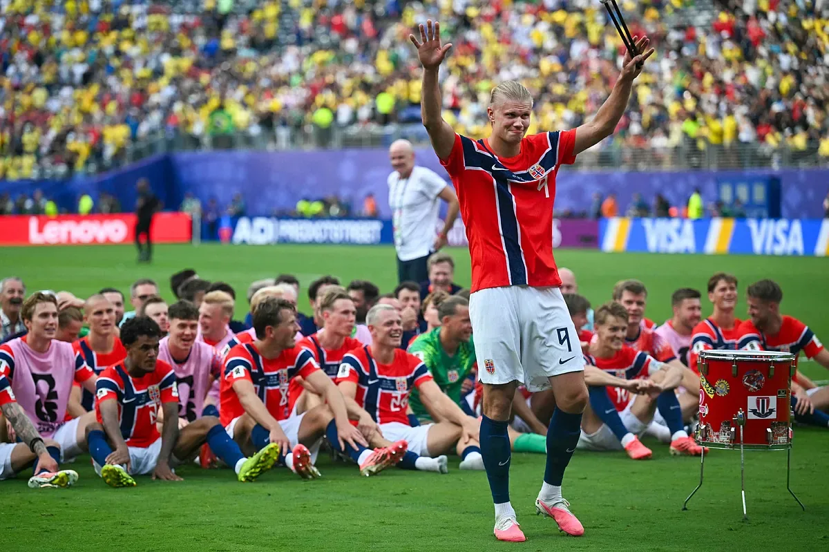 Erling Haaland, la superestrella humilde que impulsa a Noruega en el Mundial