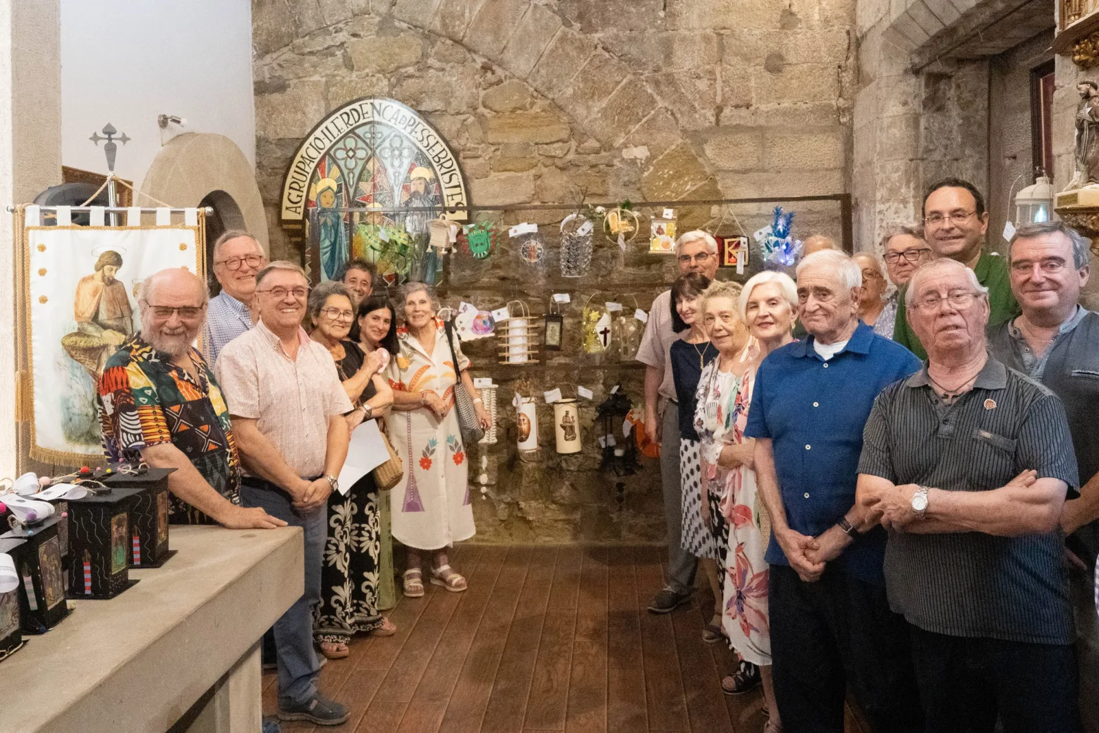Exposición de 85 fanalets compete en el concurso de Sant Jaume en Lleida