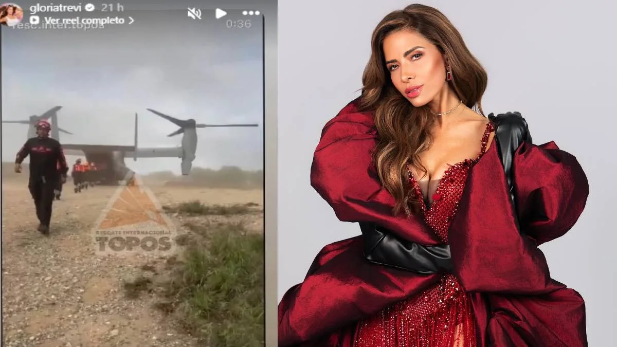 Gloria Trevi facilita traslado de rescatistas mexicanos para apoyar a Venezuela tras terremotos