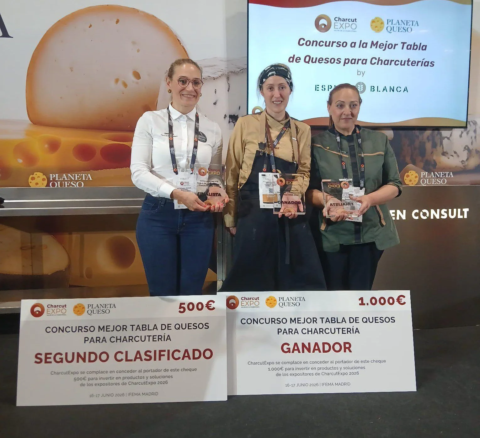 La quesería Aladina de Jaca gana el premio a la Mejor Tabla de Quesos de España