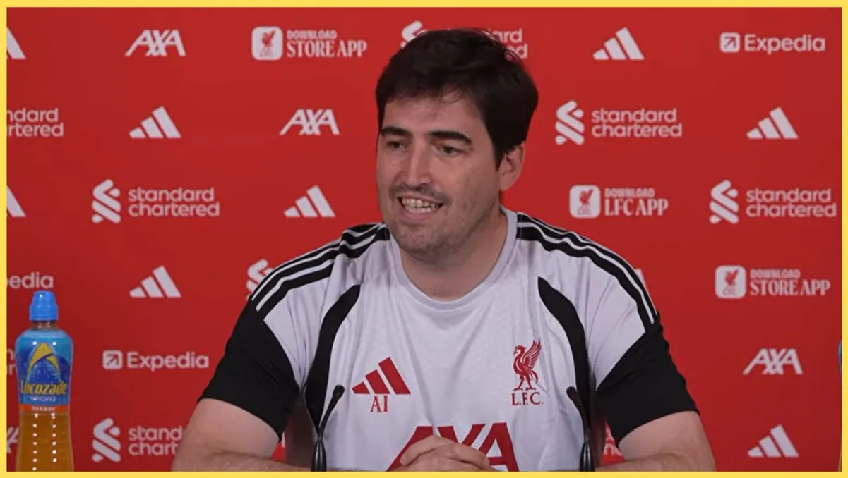 Lewis Steele destaca la presentación impecable de Andoni Iraola como nuevo entrenador del Liverpool FC
