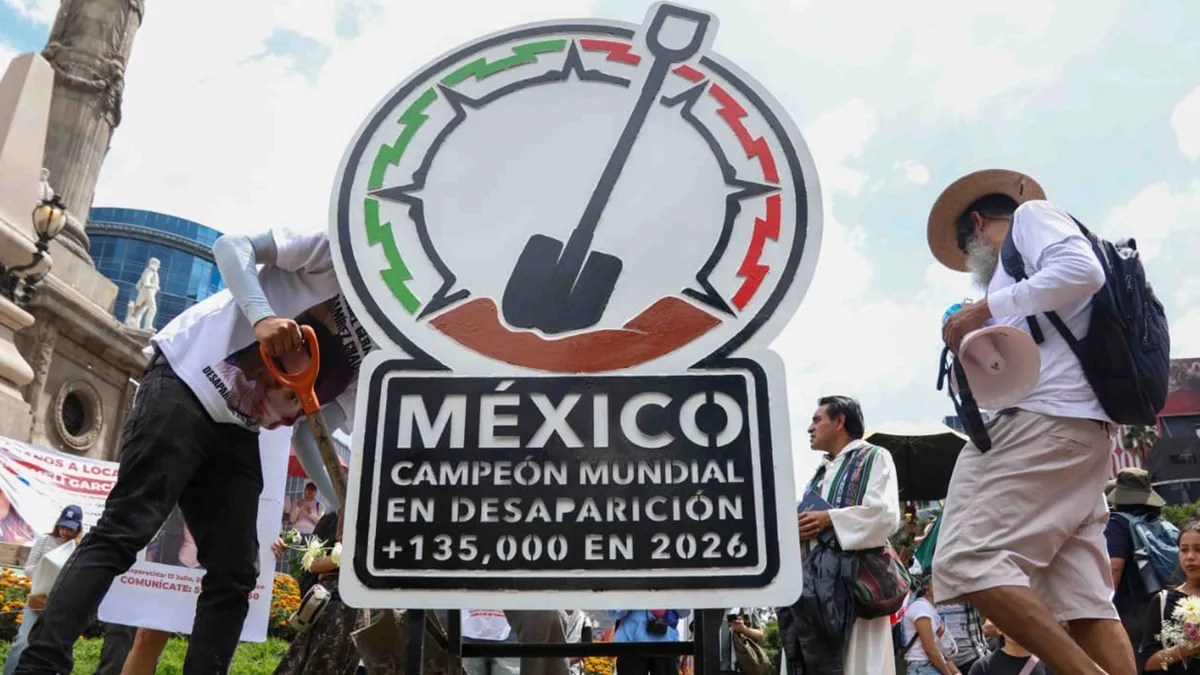 México enfrenta más de 135 mil desaparecidos y un año sin pistas de Ana Amelí