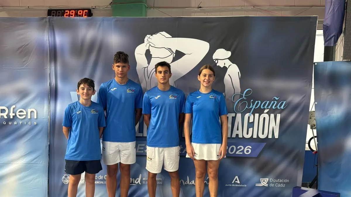 Natació Xàtiva triunfa con cuatro medallas en el Campeonato de España Alevín de Natación