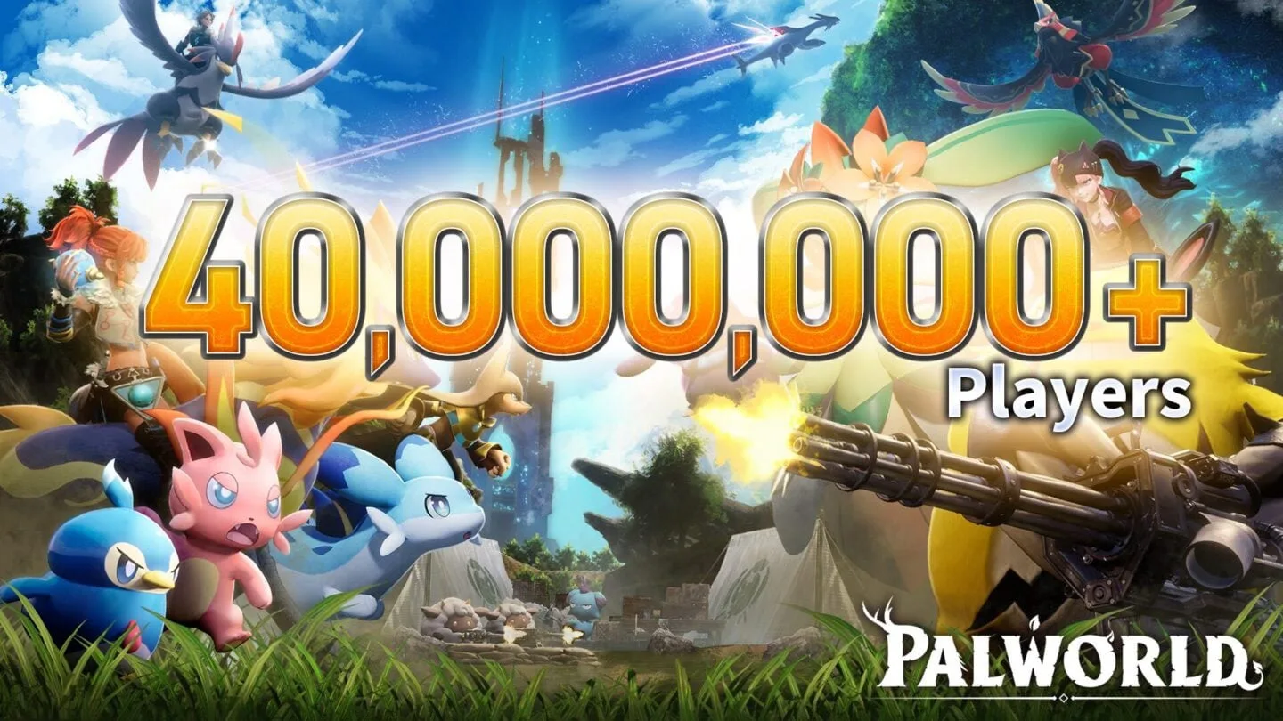 Palworld supera los 40 millones de jugadores antes de su lanzamiento oficial