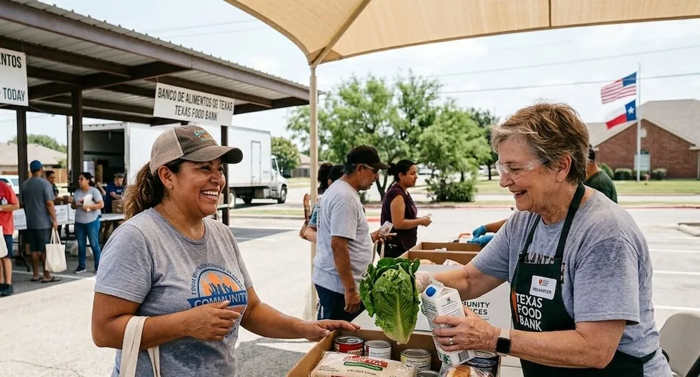 Puntos y horarios para recibir alimentos gratuitos en Texas del 10 al 12 de julio