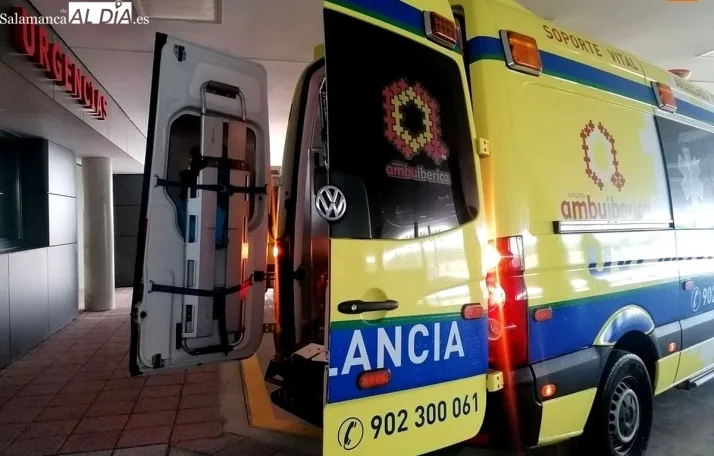Un hombre resulta herido tras choque entre camión y coche en la N-620 en Aldehuela de la Bóveda